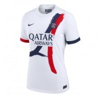Camisa de Futebol Paris Saint-Germain Equipamento Secundário Mulheres 2024-25 Manga Curta